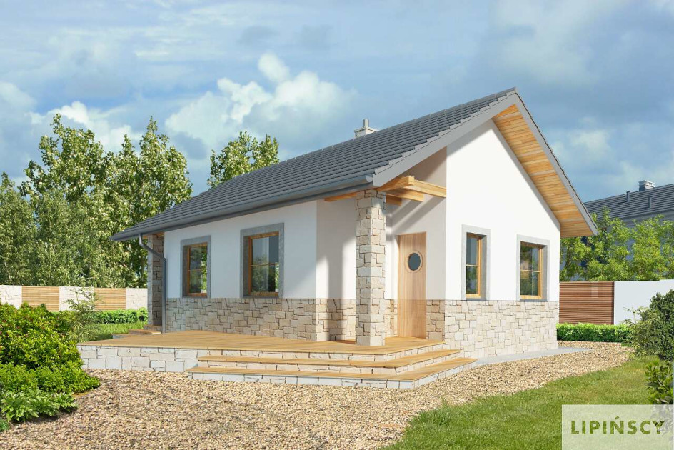 Budowa domu Lucca VI LMB71e (odbicie lustrzane) z New-House
