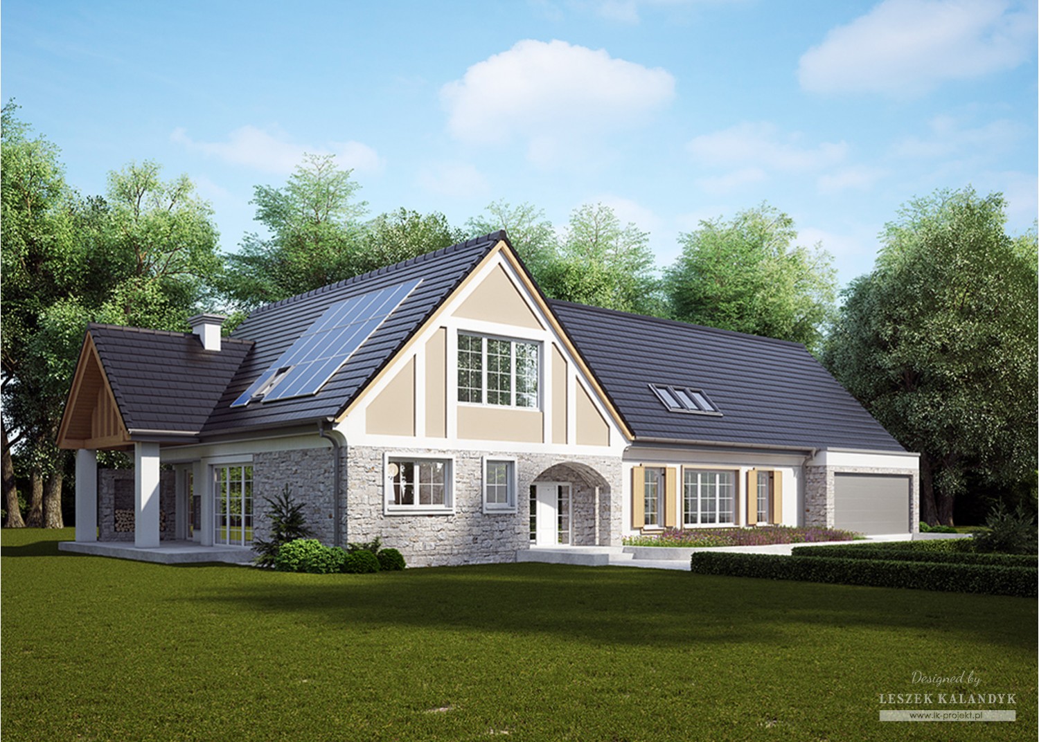 budowa domu LK&1161 - New-House