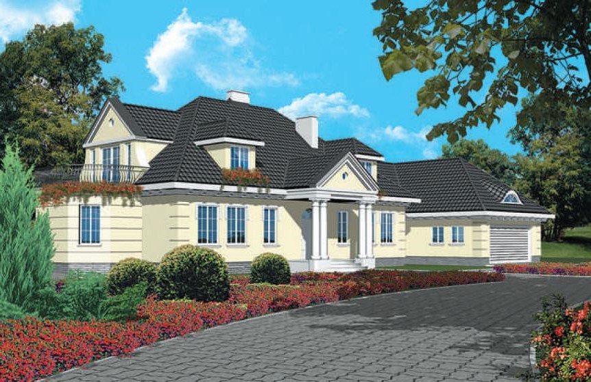 budowa domu Janusz II (odbicie lustrzane) - New-House