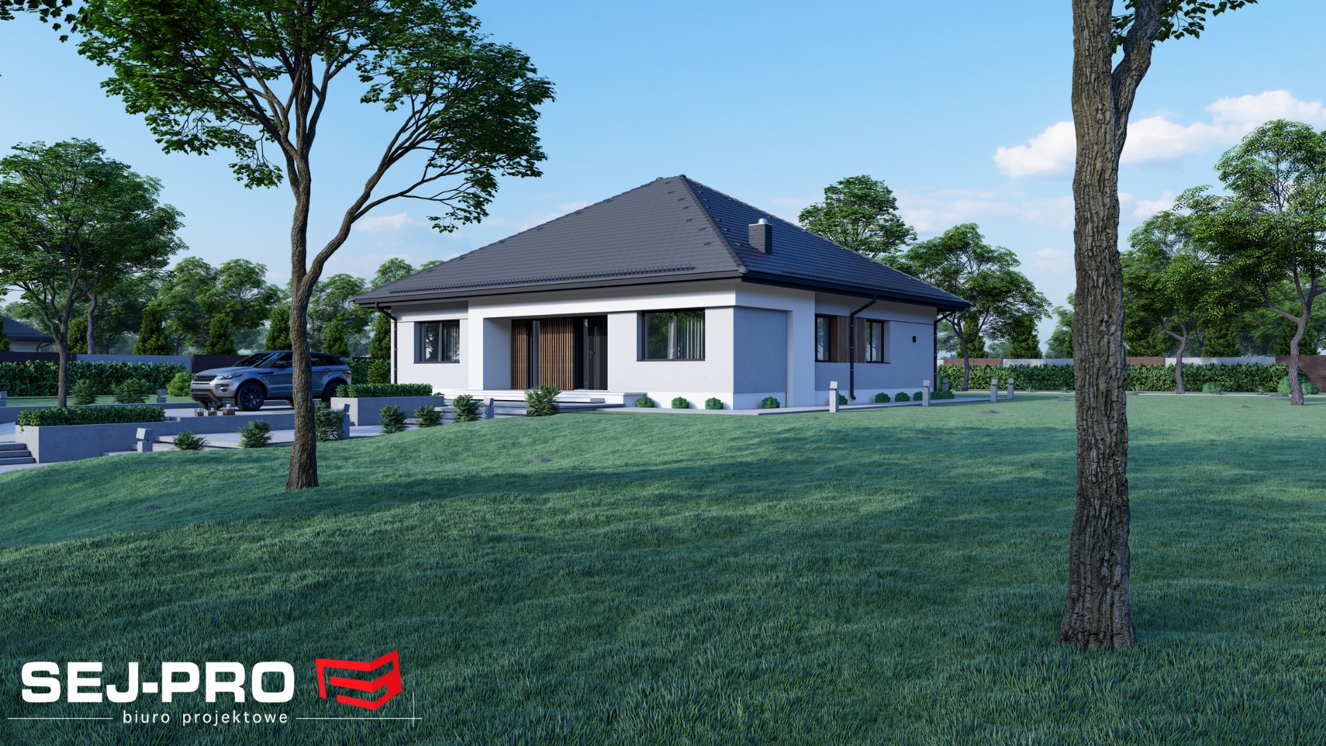 budowa domu SEJ-PRO 006/2 ENERGO - New-House