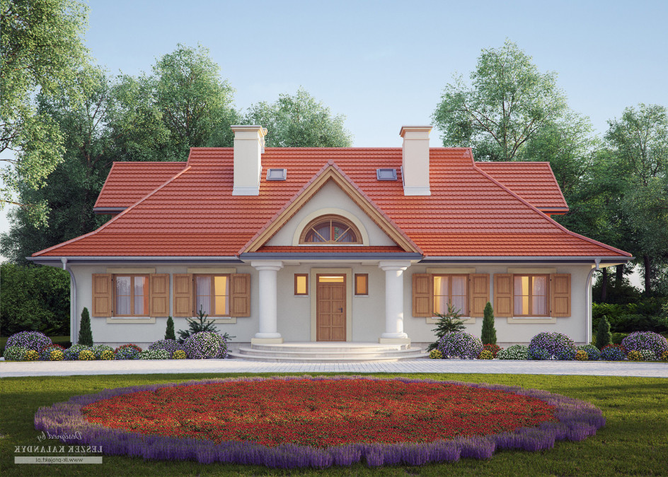 Budowa domu LK&414 (odbicie lustrzane) z New-House