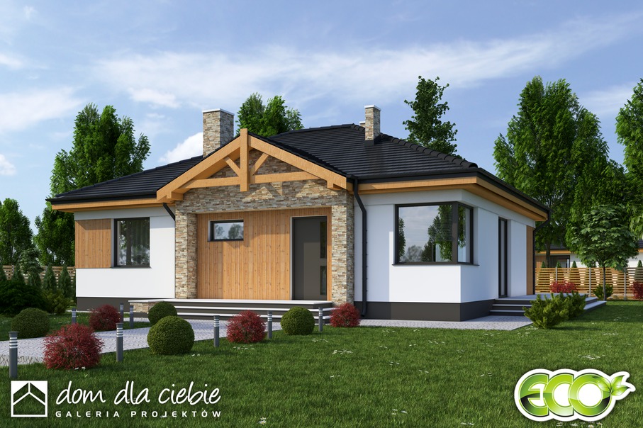 budowa domu Łucja II bez garażu [B] - New-House