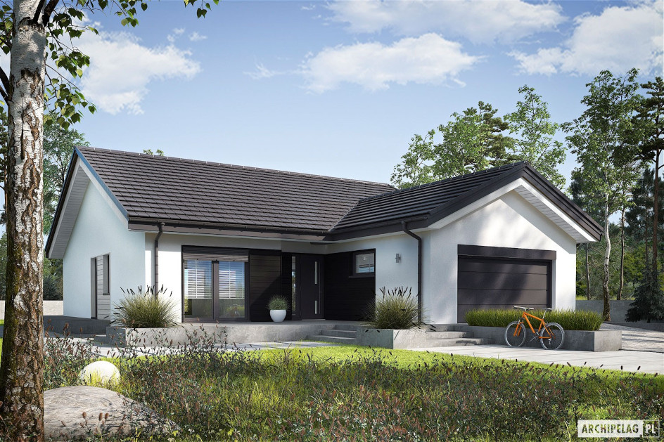 Budowa domu Simon III G2 ENERGO PLUS (odbicie lustrzane) z New-House