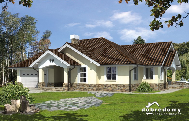 budowa domu Antares odbicie lustrzane- New-House
