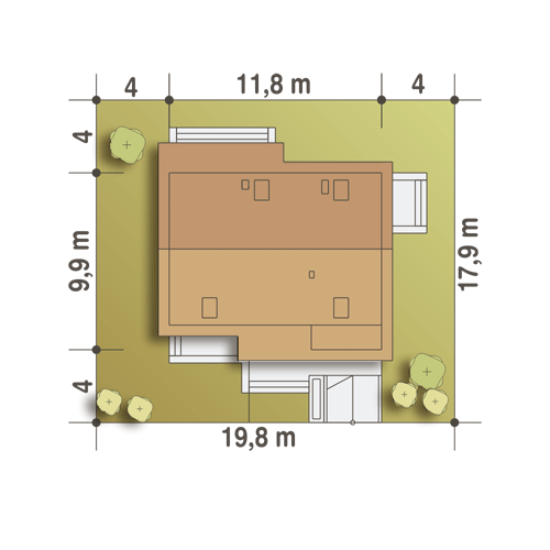 Alka II z garażem 1-st. [A] - miniatura 11