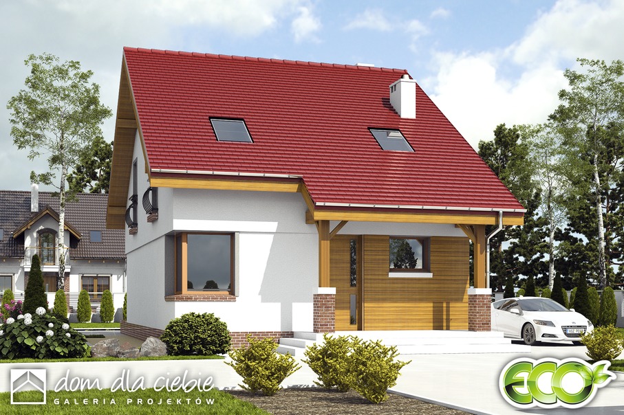 budowa domu Agat II bez garażu [B] - New-House