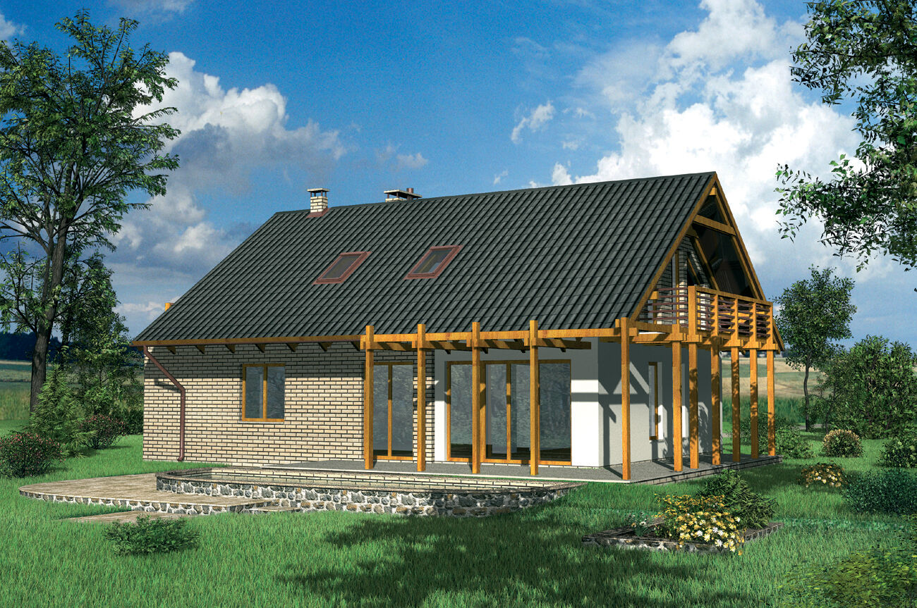 budowa domu Krajka (odbicie lustrzane) - New-House