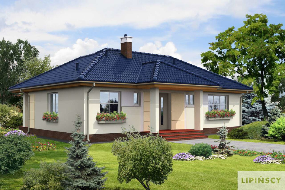 Budowa domu Ontario II LMB61a (odbicie lustrzane) z New-House