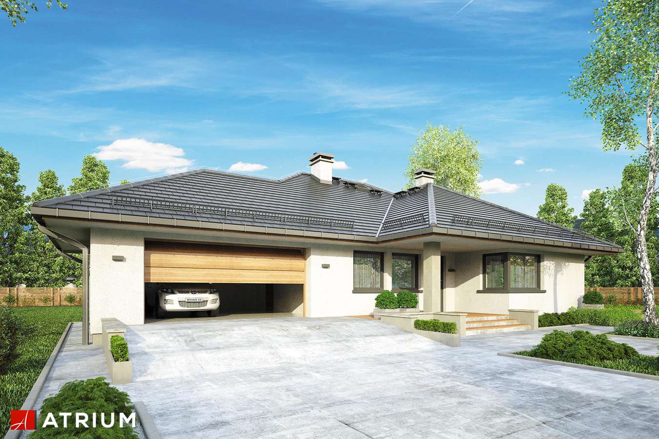 budowa domu Saturn VI (odbicie lustrzane) - New-House