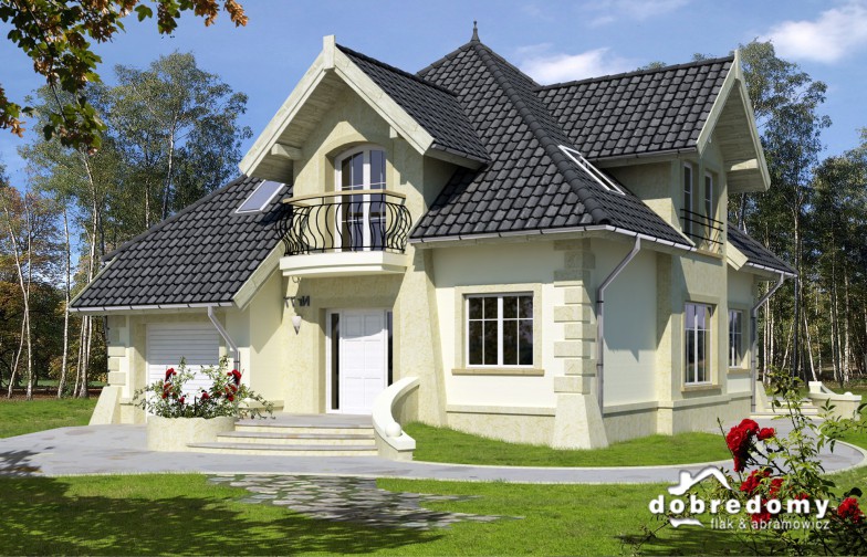 budowa domu Morfeusz I (odbicie lustrzane) - New-House