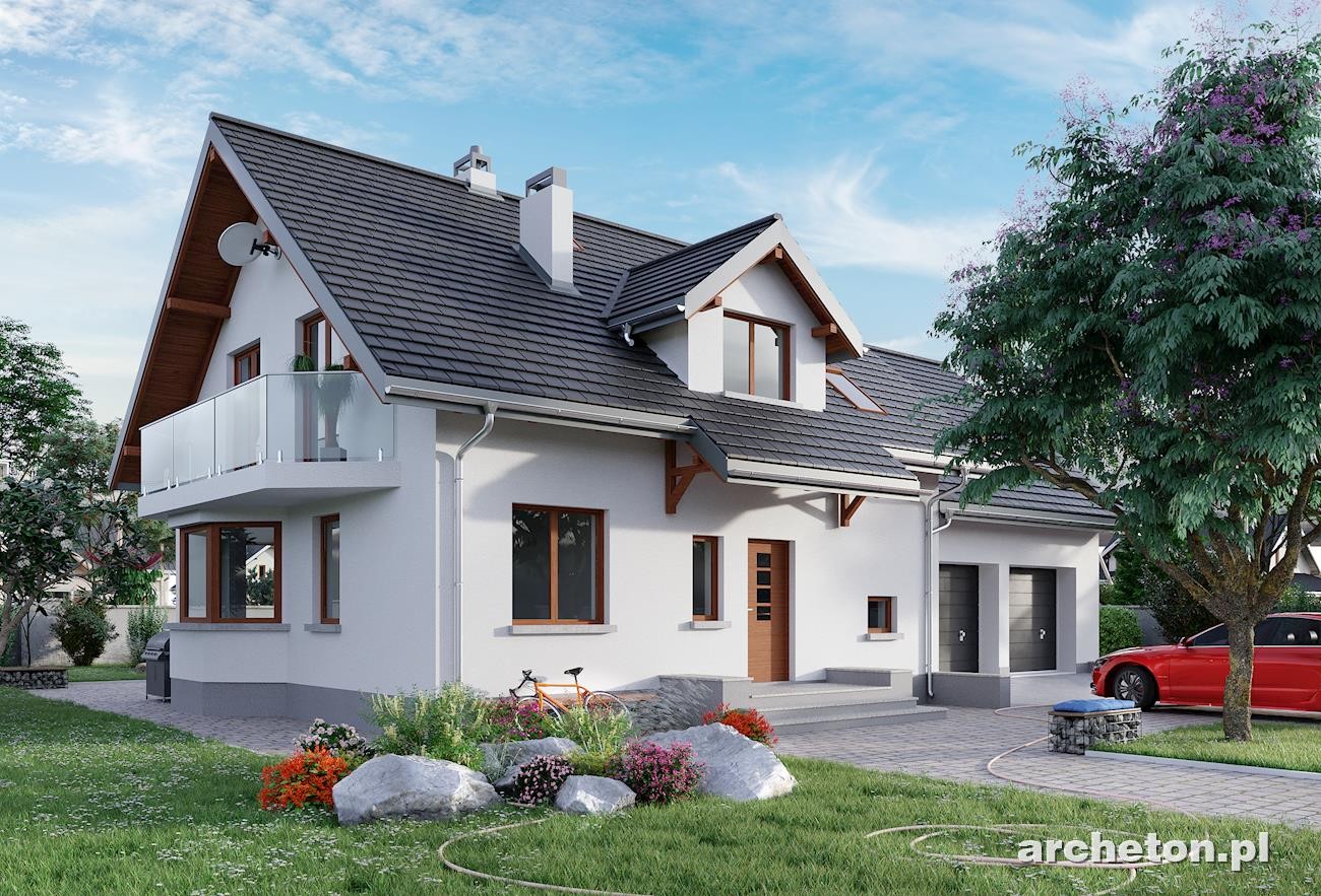budowa domu Celesta Rex G2 (odbicie lustrzane) - New-House