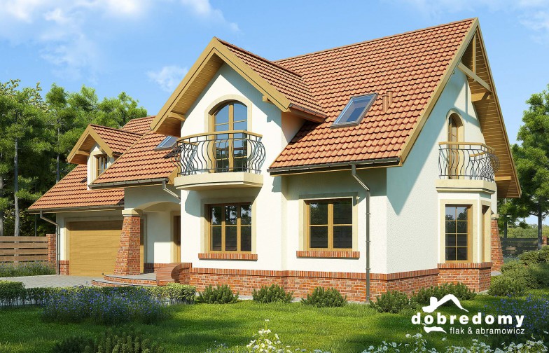 budowa domu Amadeusz II odbicie lustrzane - New-House