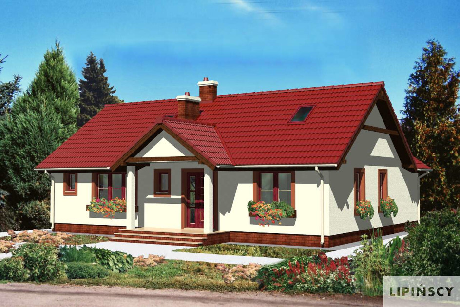 Budowa domu Baden LMB38 (odbicie lustrzane) z New-House