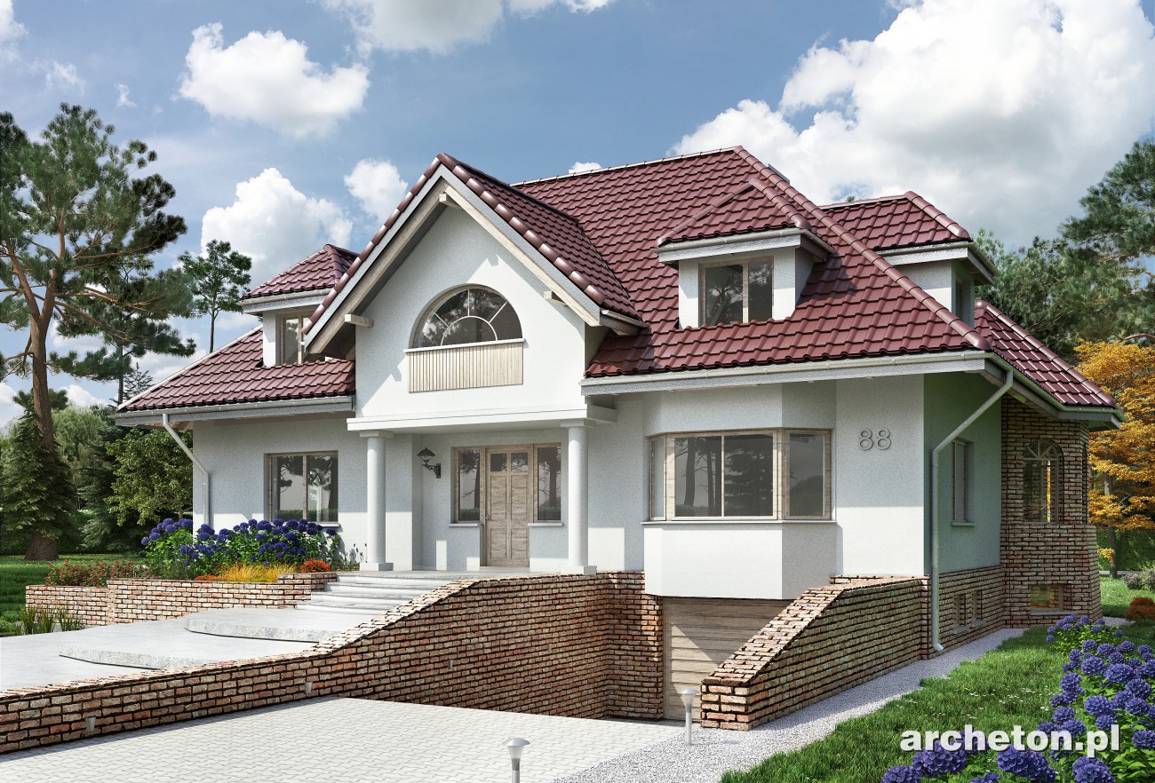 budowa domu Rajsko (odbicie lustrzane) - New-House