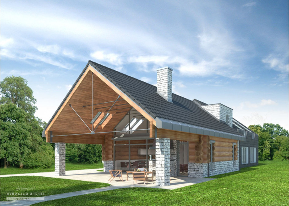Budowa domu LK&739 (odbicie lustrzane) z New-House