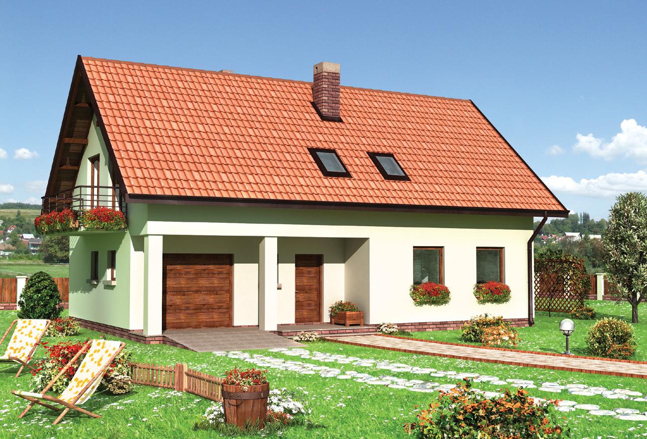 budowa domu Storczyk (odbicie lustrzane) - New-House