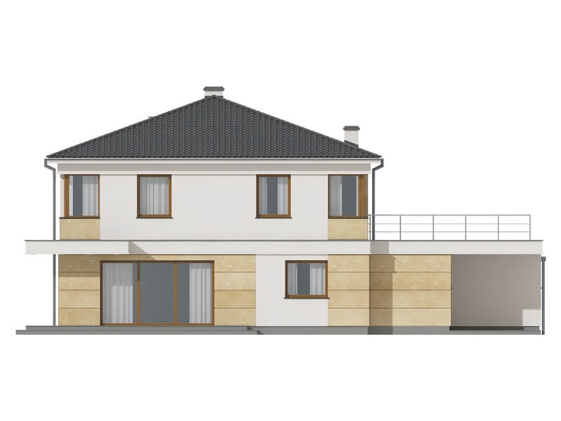 budowa domu - Bitola (odbicie lustrzane) - New-House
