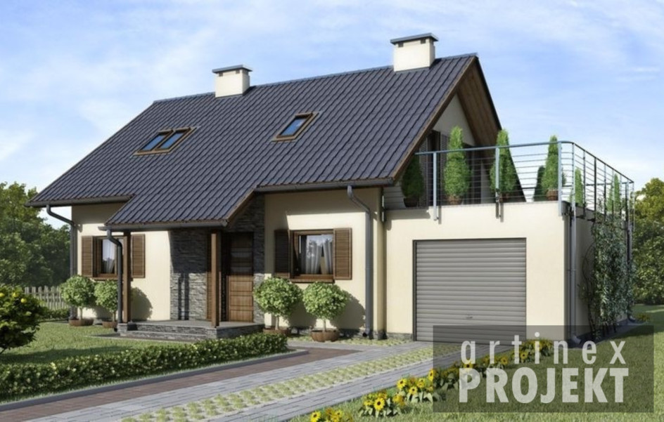 Budowa domu D101 - Tobiasz (odbicie lustrzane) z New-House