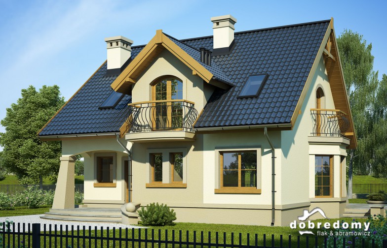 budowa domu Gracja Mała III odbicie lustrzane- New-House