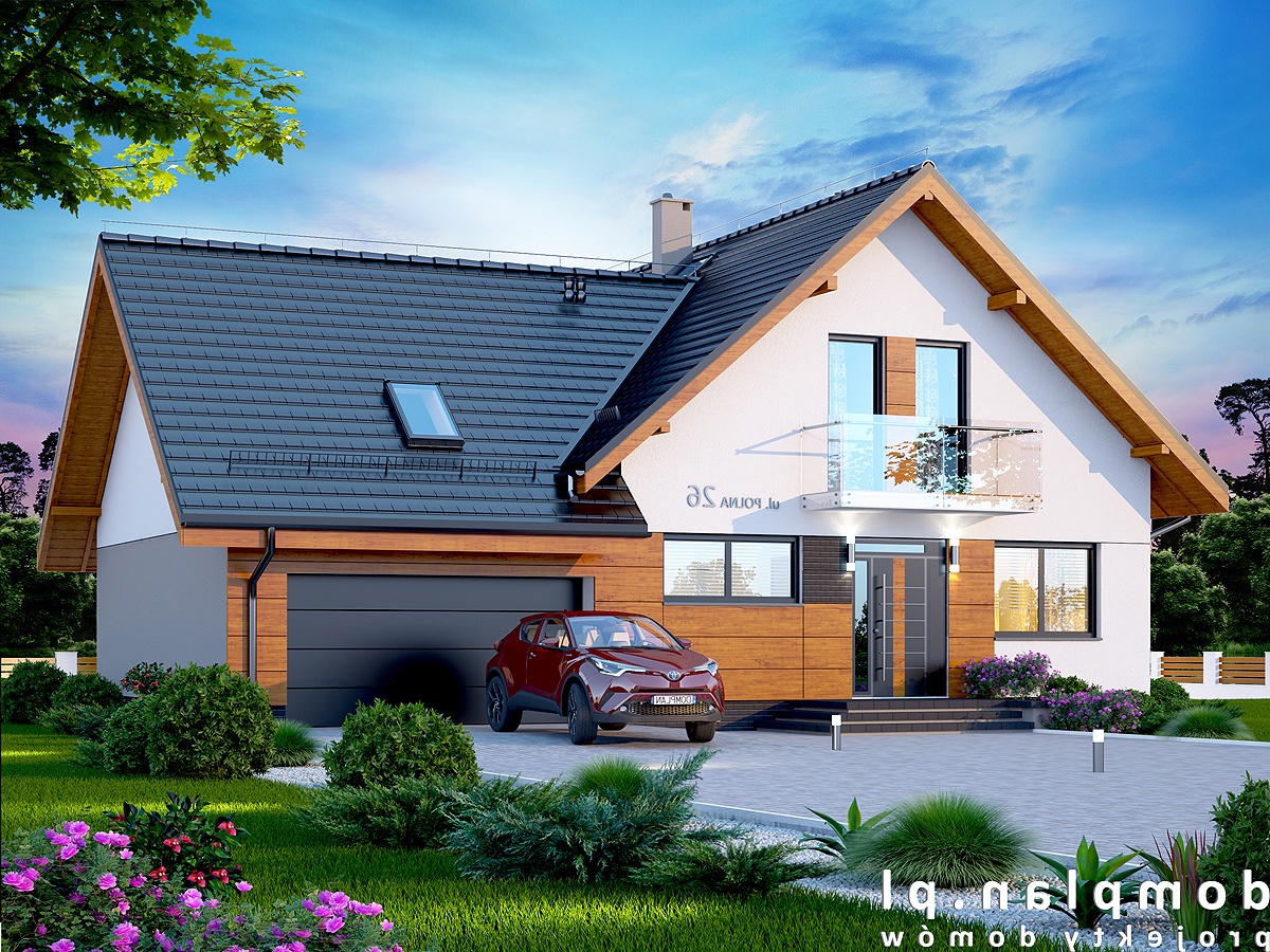 budowa domu ALION 2M (Odbicie lustrzane) - New-House