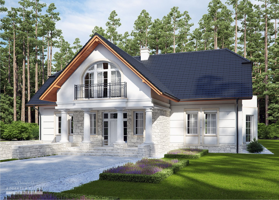 Budowa domu LK&663 (odbicie lustrzane) z New-House