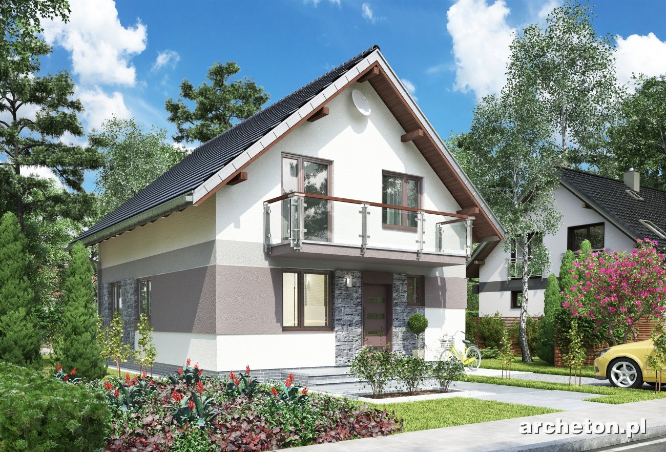 budowa domuPromyk (odbicie lustrzane) - New-House