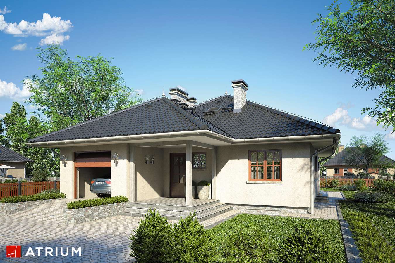 budowa domu Bursztyn II (odbicie lustrzane) - New-House