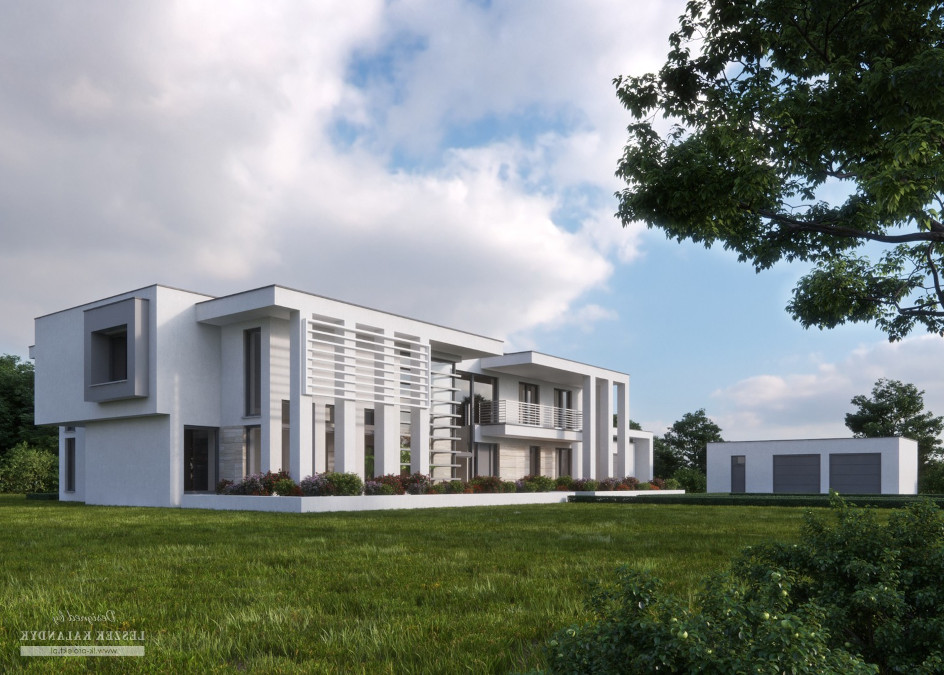 Budowa domu LK&1327 (odbicie lustrzane) z New-House