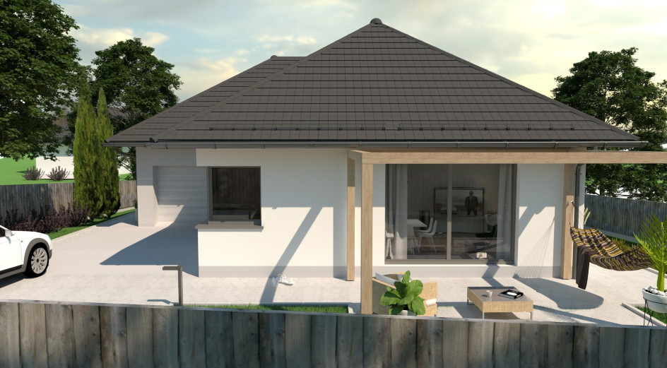 Budowa domu eko Typowy 45 (odbicie lustrzane) z New-House