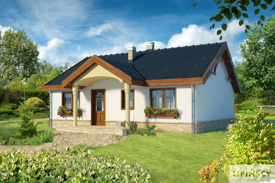 Budowa domu Suza LMB64 (odbicie lustrzane) z New-House