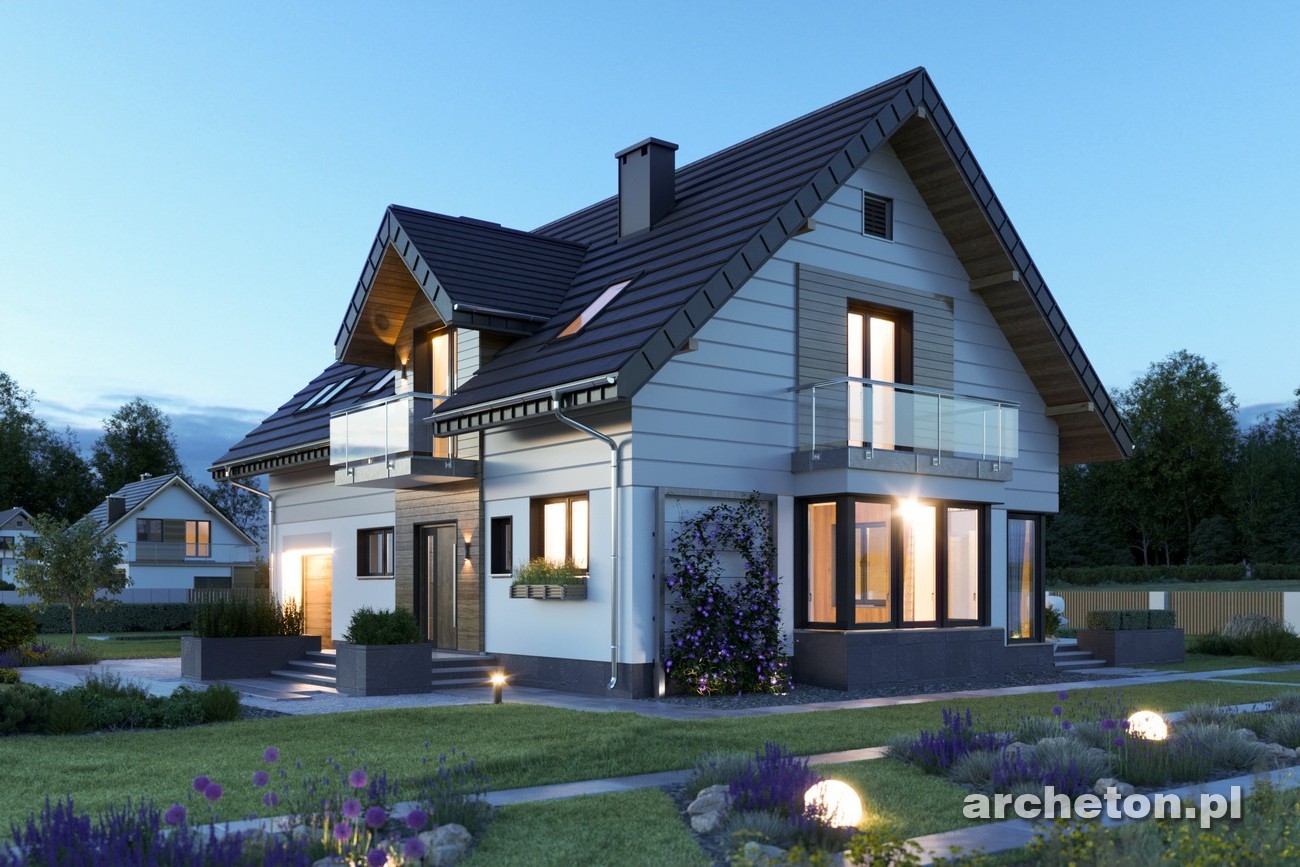 budowa domu Axel Neo (odbicie lustrzane) - New-House