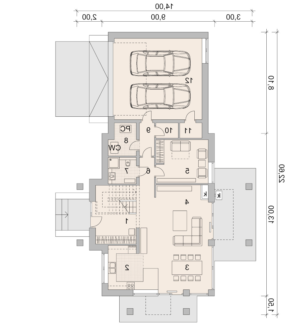 LK&1388 (odbicie lustrzane) - miniatura 6