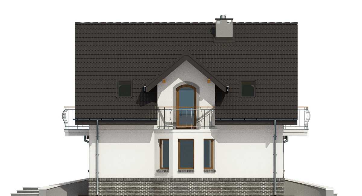 Dom Dla Ciebie 4 z garażem 1-st. [A] - miniatura 3