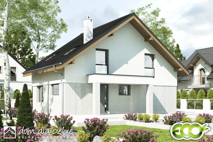 budowa domu Agat bez garażu [B] - New-House