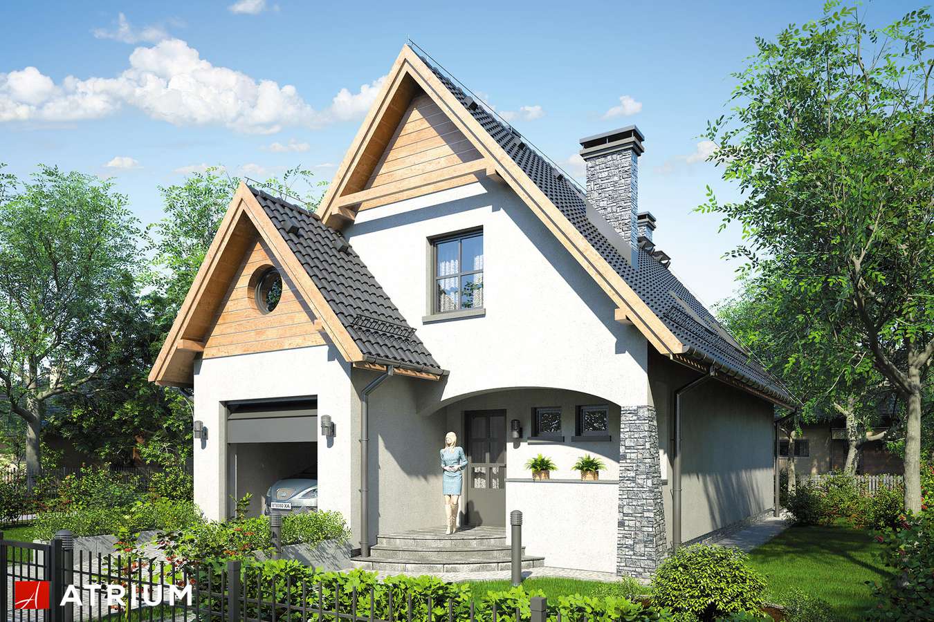 budowa domu Jawor (odbicie lustrzane) - New-House