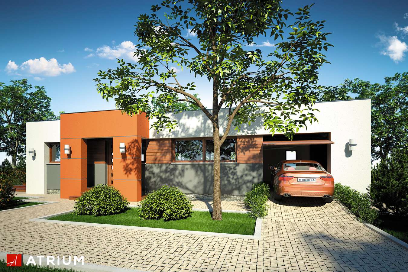 budowa domu Viva odbicie lustrzane - New-House