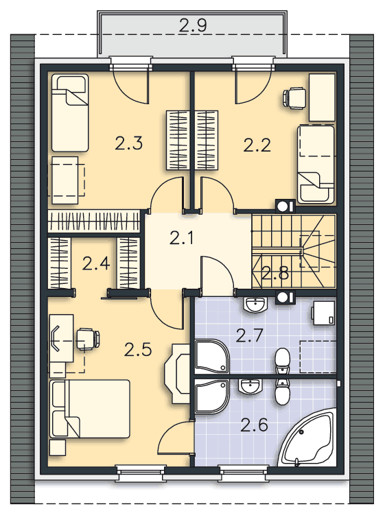 Malmo LMP236 (odbicie lustrzane) - miniatura 3