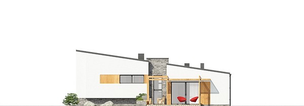 budowa domu Flexus I G2 (Odbicie lustrzane) - New-House