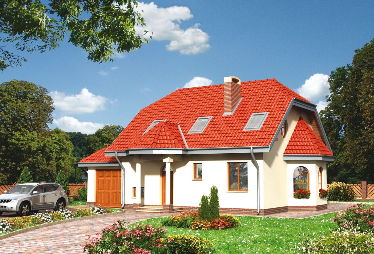 budowa domu Dobrawa (odbicie lustrzane) - New-House