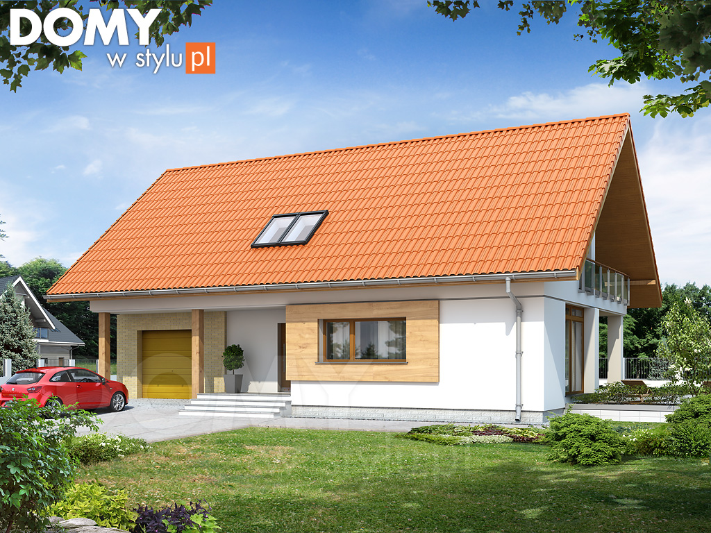budowa domu Storczyk MC (Odbicie lustrzane) - New-House