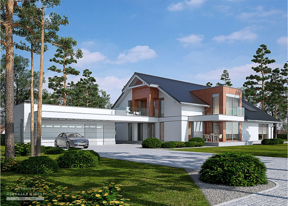 Budowa domu LK&1123 (odbicie lustrzane) z New-House