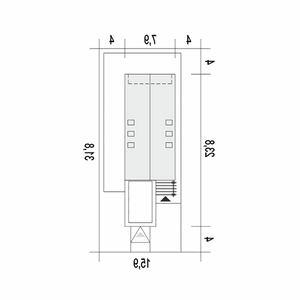 Wygodny z garażem 1-st. [A] (odbicie lustrzane) - miniatura 10