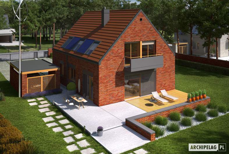E9 z wiatą (wersja B) ENERGO PLUS (odbicie lustrzane) - miniatura 2