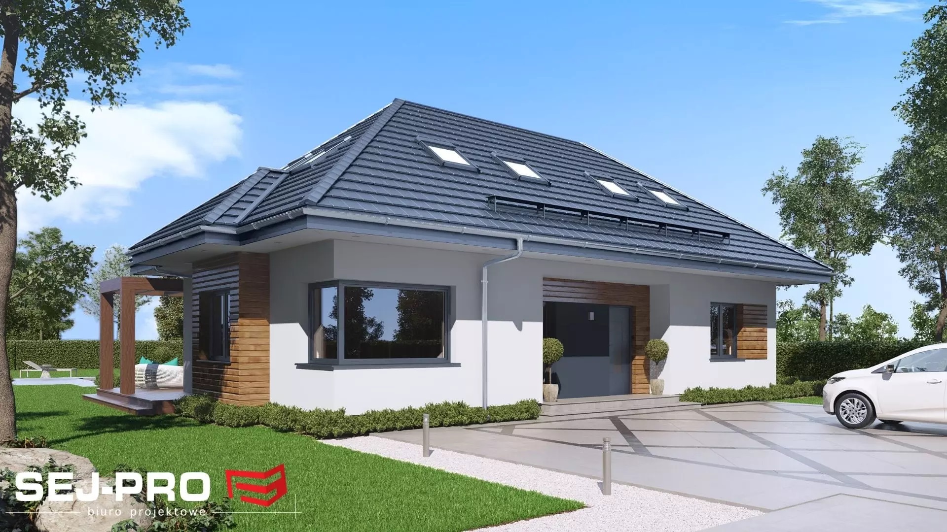 budowa domu SEJ-PRO 005 ENERGO - New-House