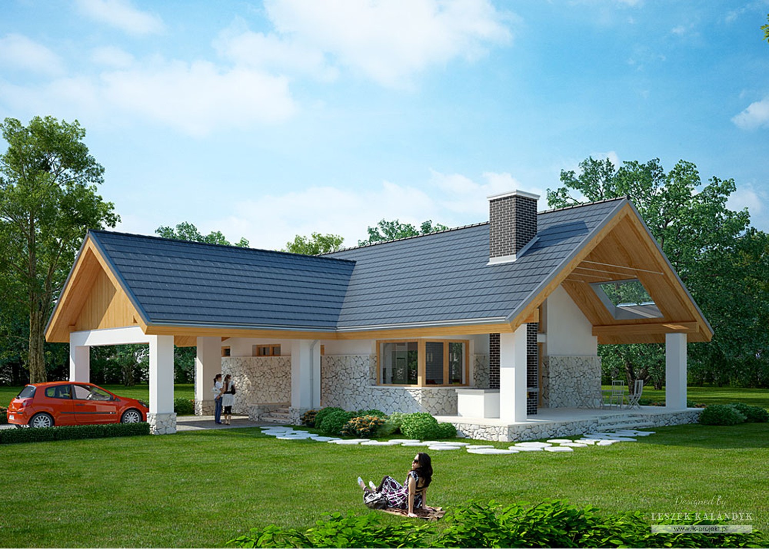 budowa domu LK&1036 - New-House