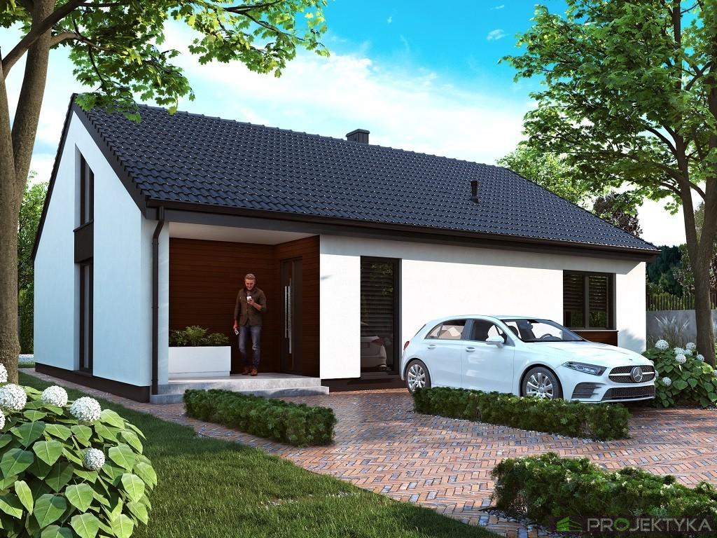 budowa domu KA209 SZ (odbicie lustrzane) - New-House
