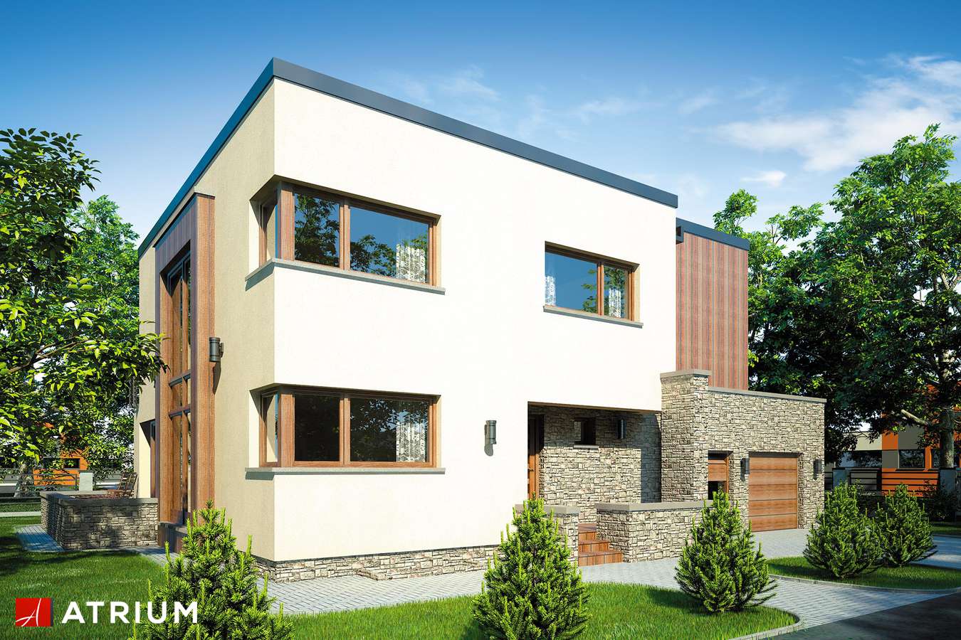 budowa domu Cynamon II (odbicie lustrzane) - New-House