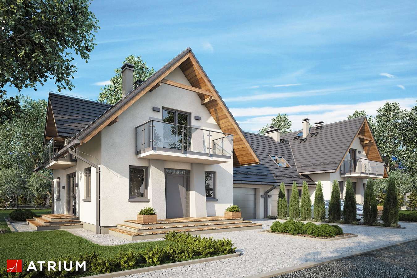 budowa domu Kamerton Duo - New-House