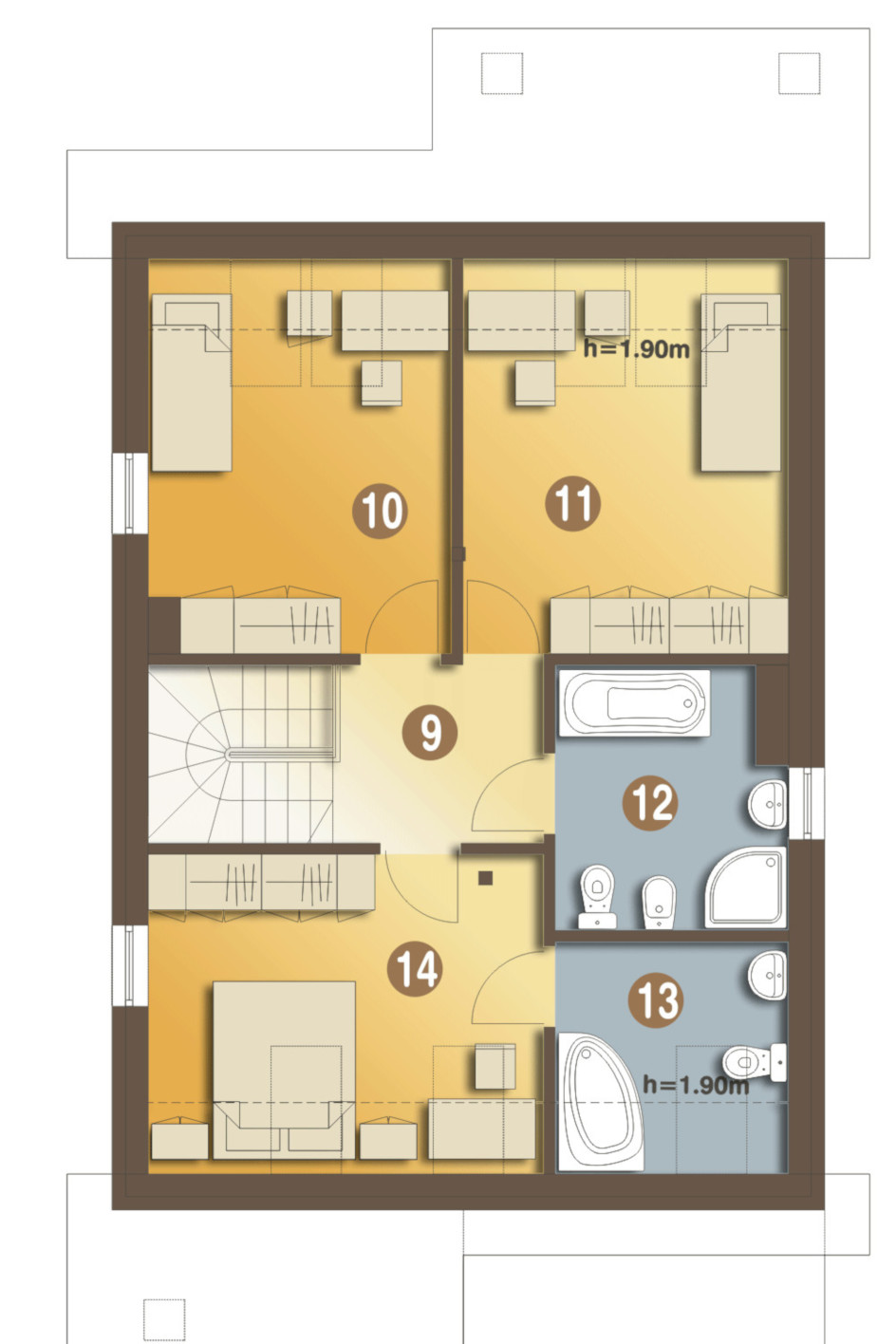 Norbert z garażem 1-st. [A] - miniatura 9