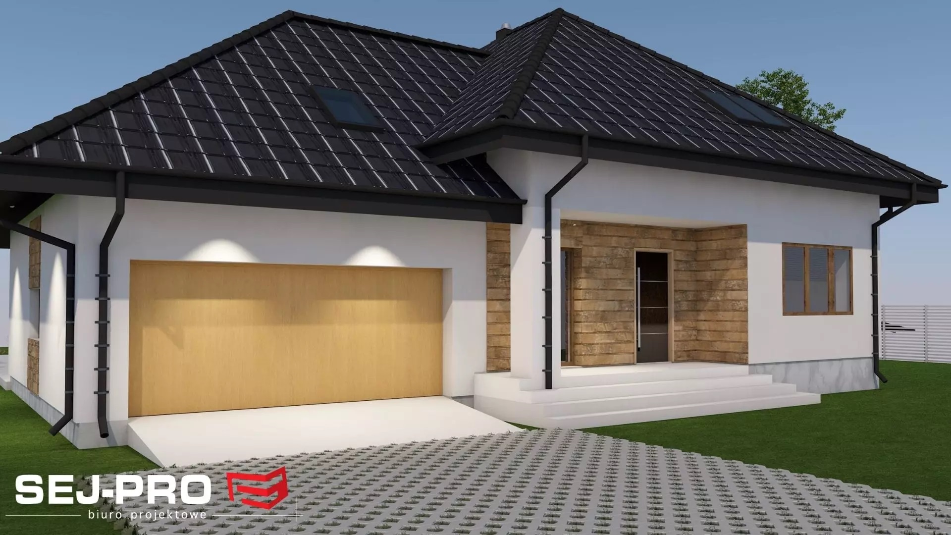 budowa domu SEJ-PRO 024 ENERGO - New-House